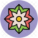 Chinesisch Blume Dekorativ Symbol