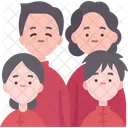 Chinesische Familie  Symbol