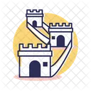 Chinesische Mauer  Symbol