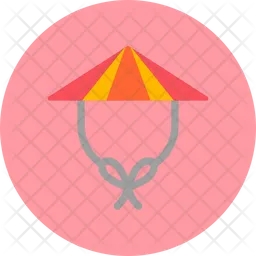 Chinesischer hut  Symbol