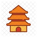 Chinesischer Tempel  Symbol