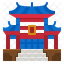 Chinesischer Tempel  Symbol