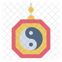 Chinesisches Amulett Schutz Yin Yang Symbol