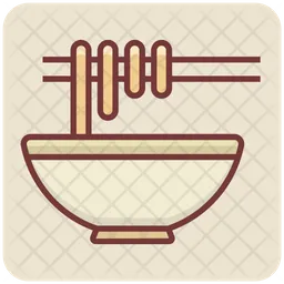 Chinesisches Essen  Symbol