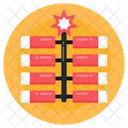 Chinesisches Feuerwerk Knallkorper Feier Symbol