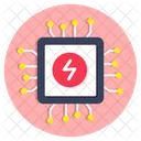 IC Chip Integrierter Schaltkreis Symbol