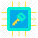 Chip Secure Processor Secure Device Icon