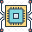 Chip Circuit Semductor Icon