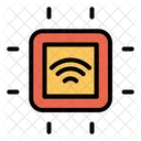 Smart Microchip Smart Chip Automation Icon