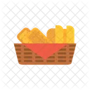 Chip Bread Food Icon