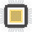 Chip Electrico Microchip Icono