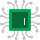 Chip Circuit Microprocessor Icon