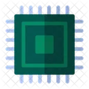 Chip Processador Microchip Ícone