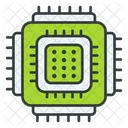 Microchip Processor Motherboard Icon