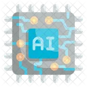 Ai chip  Ícone