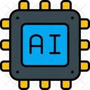 Ai chip  Ícone