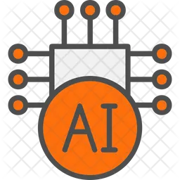 Ai chip  Ícone