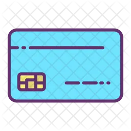 Chip Card Debit Card  Icon