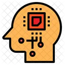Chip cerebral de robótica  Ícone