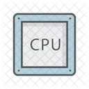 Chip de CPU  Icono