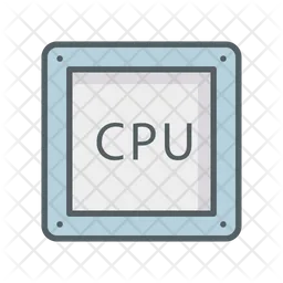 Chip de CPU  Icono