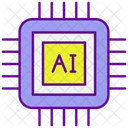 Chip Ai Chip Inteligencia Artificial Ícone