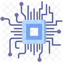 Chip de IA  Icono
