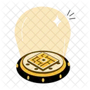Chip De Inteligencia Artificial Microchip Microprocesador Icono