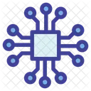 Chip De Inteligencia Artificial Chip Inteligencia Artificial Icono