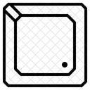 Semicondutor Processador Chip Ícone