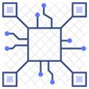 Chip do processador  Ícone