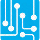 Chip Eletrico Chip Digitalizacao Ícone