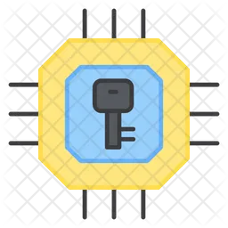 Chip Encryption  Icon