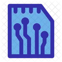 Chip Technology Processor Icon