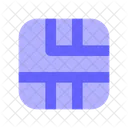 Chip Card Circuit Icon
