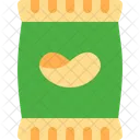 Chip Potato Snack Icon