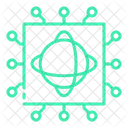 Chip Processor Microchip Icon