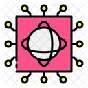 Chip Processor Microchip Icon