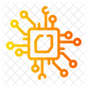 Chip Circuit Computing Icon