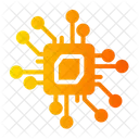Chip Circuit Computing Icon