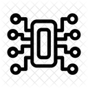 Chip Processor Technology Symbol