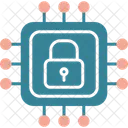 Chip Lock Digital Digital Chip Icon