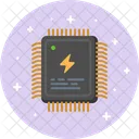 Chip Microscheme Electronic Icon