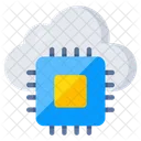 Chip de nube  Icono