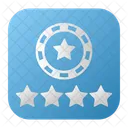Chip poker rating  Icon