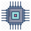 Chip De Procesador Microchip Procesador Icon