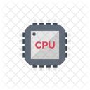 Cpu Chip Procesador Icono