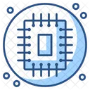 Chip De Procesador Componente Electronico Microchip Icon