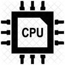 Chip De Processador Circuito Integrado Chip De Computador Ícone