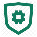 Escudo De Chip Protecao De Chip Chip Seguro Ícone